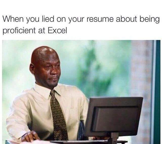 The best excel memes :) Memedroid