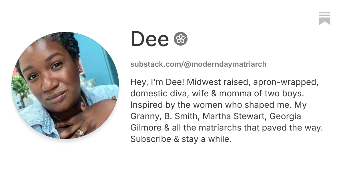 Dee | Substack