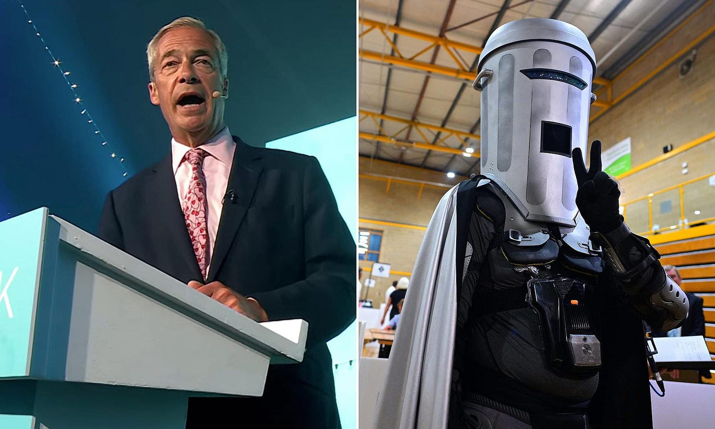 Farage beats Binface: Reform leader wins by-election with 62.8% - but ...