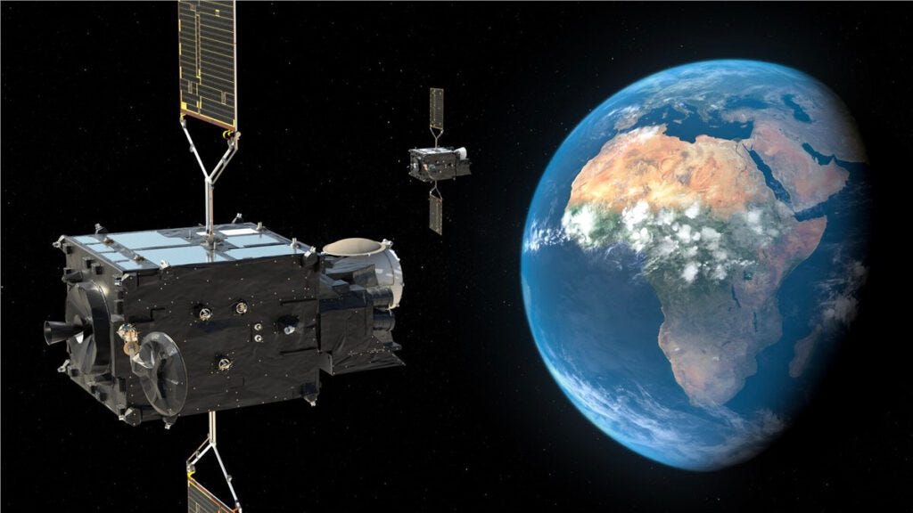 Meteosat Geostationary Satellites CGI.