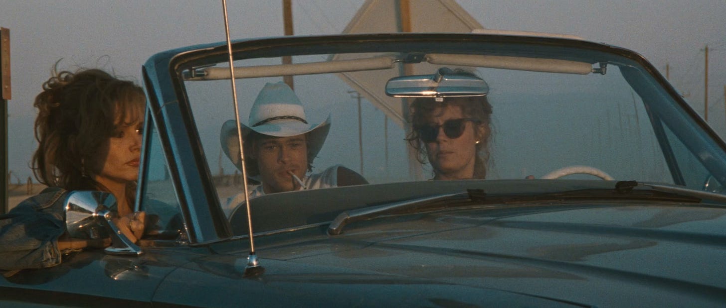Thelma & Louise (1991) - Brad Pitt as J.D. - IMDb