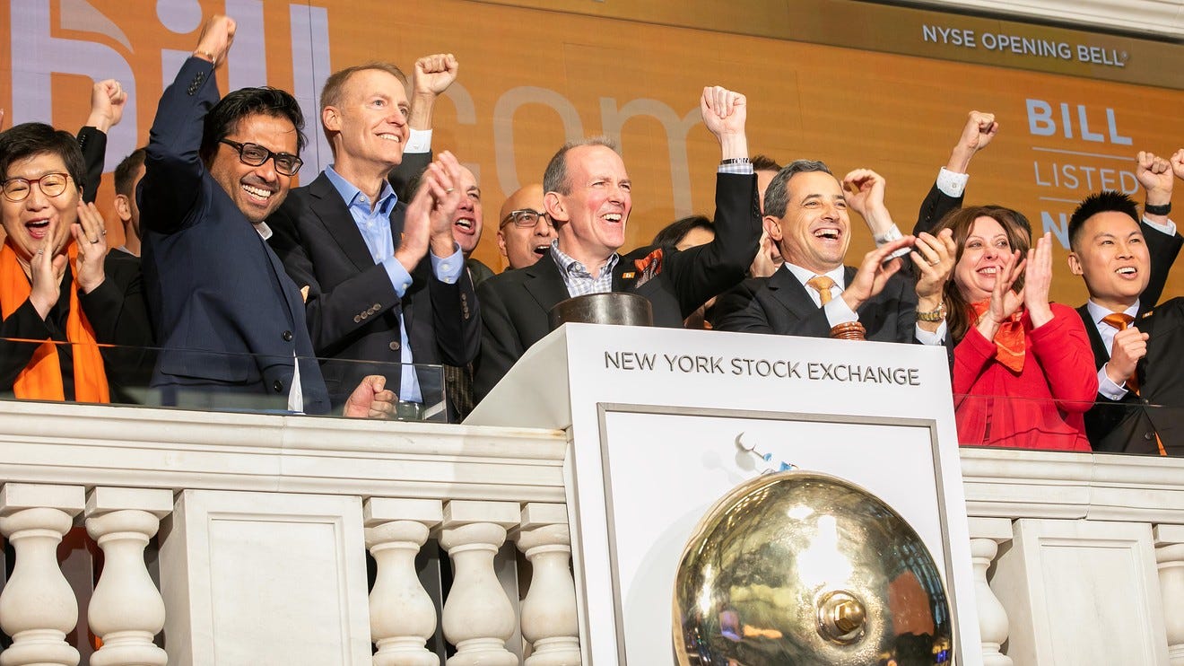 Bill.com stock surges 60% after IPO in a sign that the software market is  still hot - MarketWatch