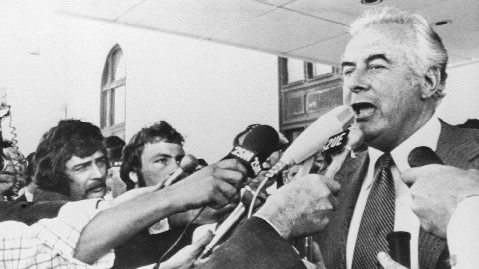 Gough Whitlam dismissal: Australian court grants access to Queen's letters  - BBC News