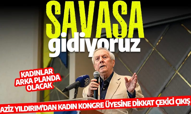 Erkekler gidecek savaş bulamadıklarında futbol yolu ile savaşa gitmektedirler. Nitekim Dünya Kupasında da A Milli Futbol takımımız Cumhurbaşkanımızın tensipleri ile IHAlar ve SIHAlar ve mehter marşı eşliğinde sefere çıktı.