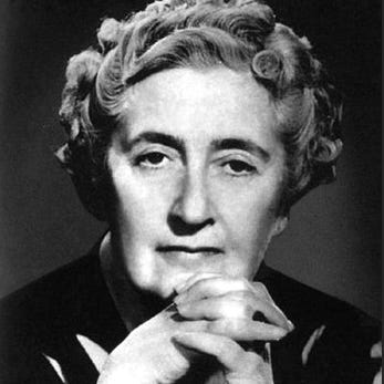 Black-and-white photograph of mystery author Agatha Christie, who wrote the short story "The Million Dollar Bond Robbery." Black-and-white photograph of mystery author Agatha Christie, who wrote the short story "The Million Dollar Bond Robbery."