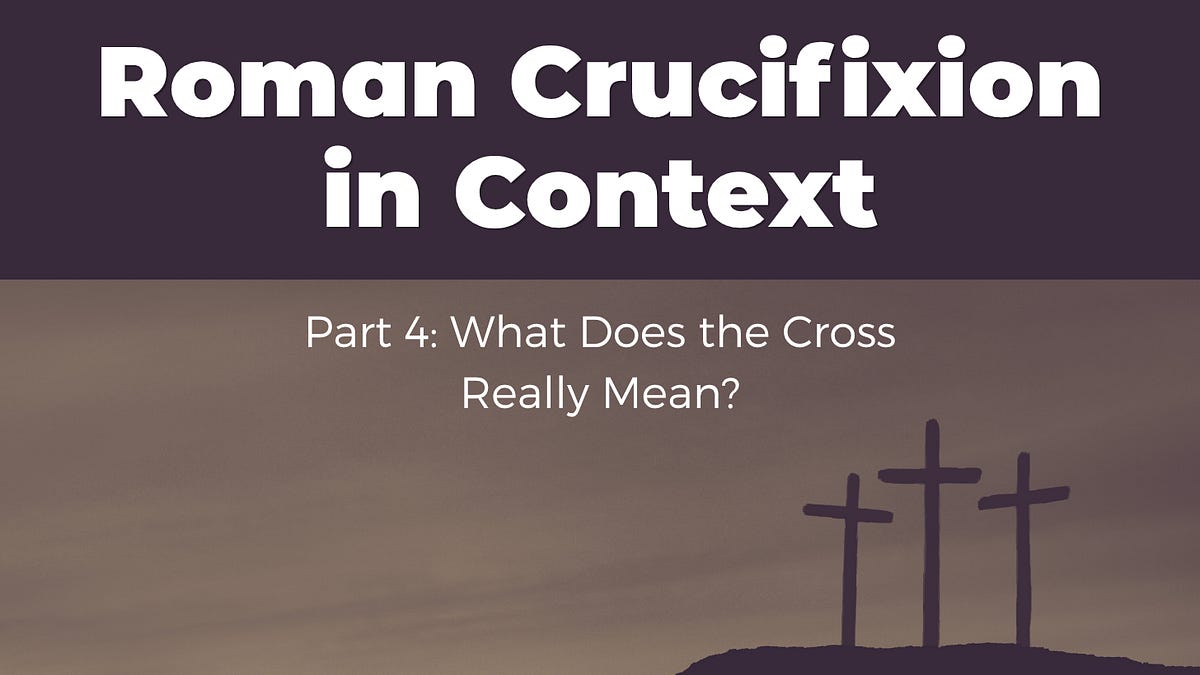 What Does the Cross Really Mean? - by Walker Franke