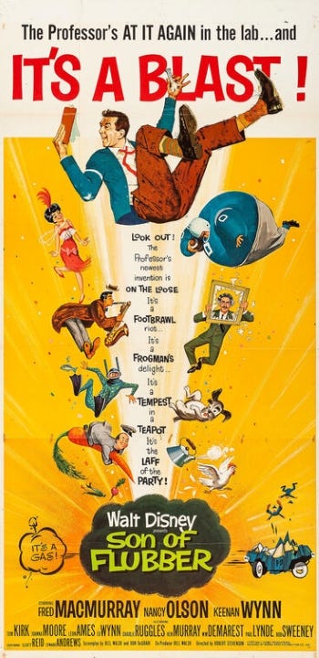 Son Of Flubber theatrical poster
