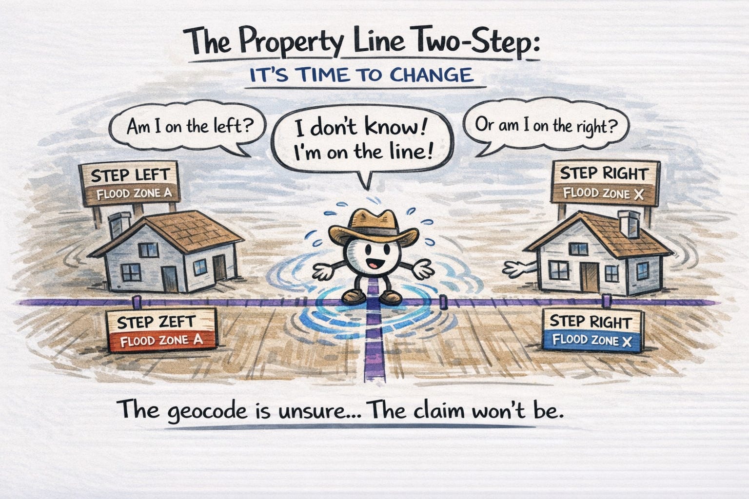 Property Line Two-Step