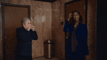 Kathy Bates and Skye P. Marshall in the new Matlock series Kathy Bates and Skye P. Marshall in the new Matlock series