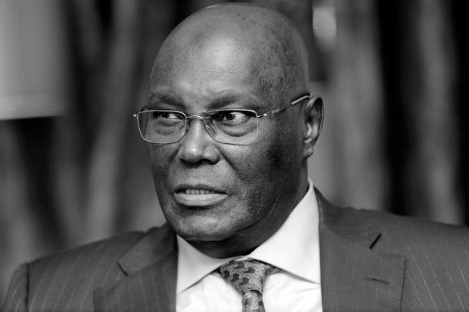 Atiku Abubakar is set to head to the the courts to contest the results of Nigeria's 2019 Presidential elections.
Atiku Abubakar is set to head to the the courts to contest the results of Nigeria's 2019 Presidential elections.