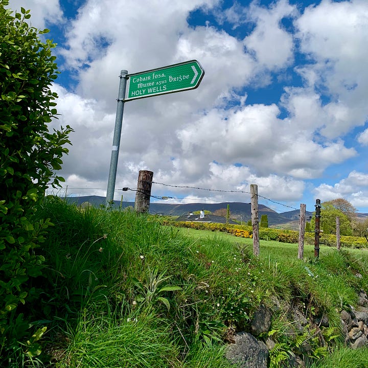 entrance to Saint Brigid's Graveyard