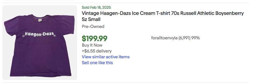 The Häagen-Dazs T-Shirt - by Bijan Shahvali - Intramural