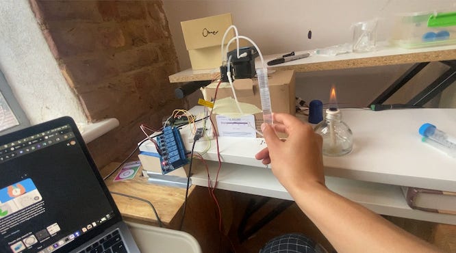 Improving the UV-yeast experiment with sterile technique