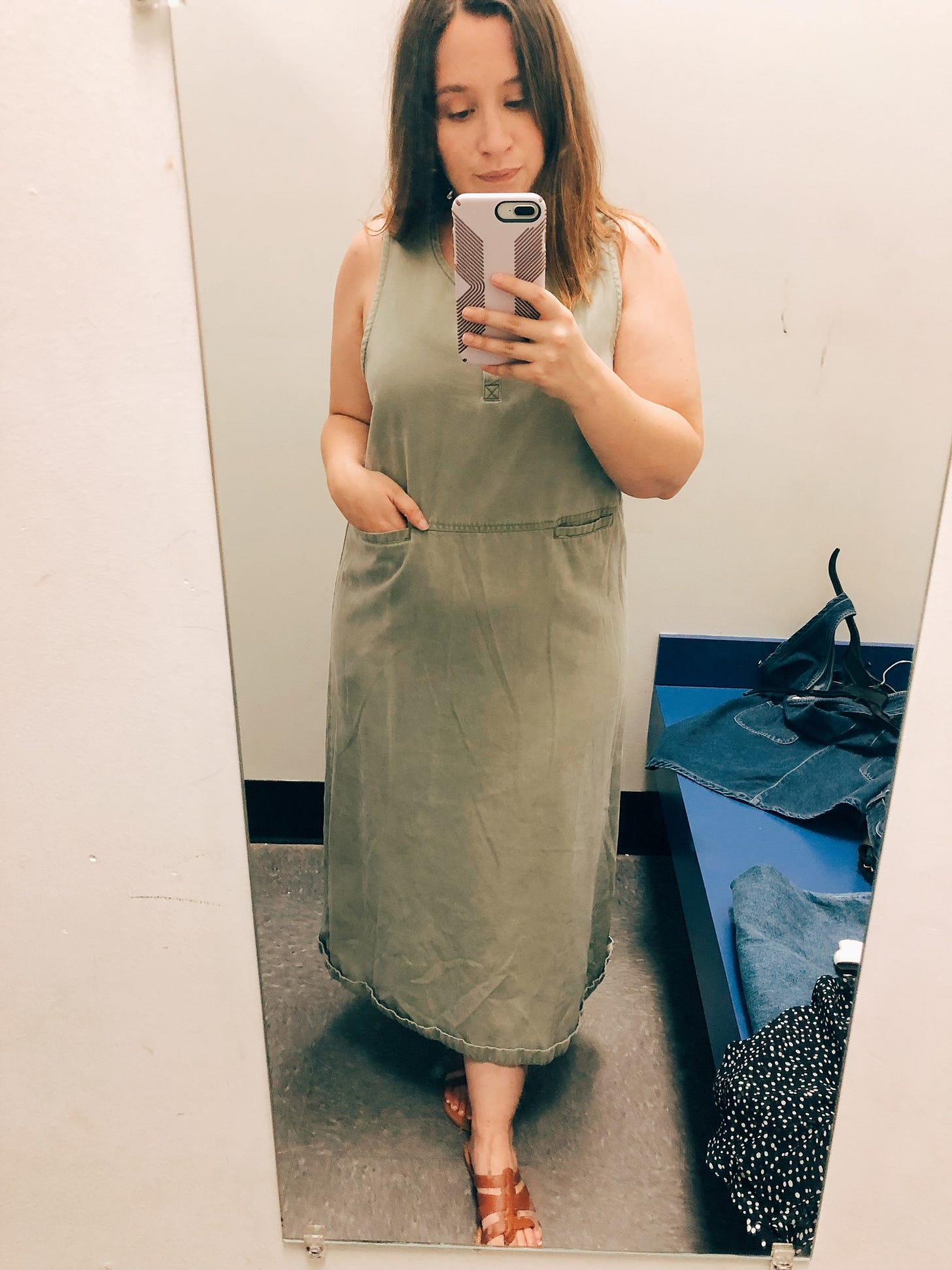 Vintage L. L. Bean Dress, 90s Dress, 90s Fashion, Thrift Shopping Haul, Thrift Shopping Tips