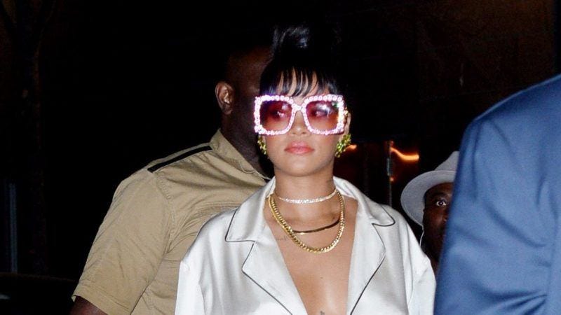 rihanna gets it on with miles chamley watson met gala rihanna gets it on with miles chamley watson met gala