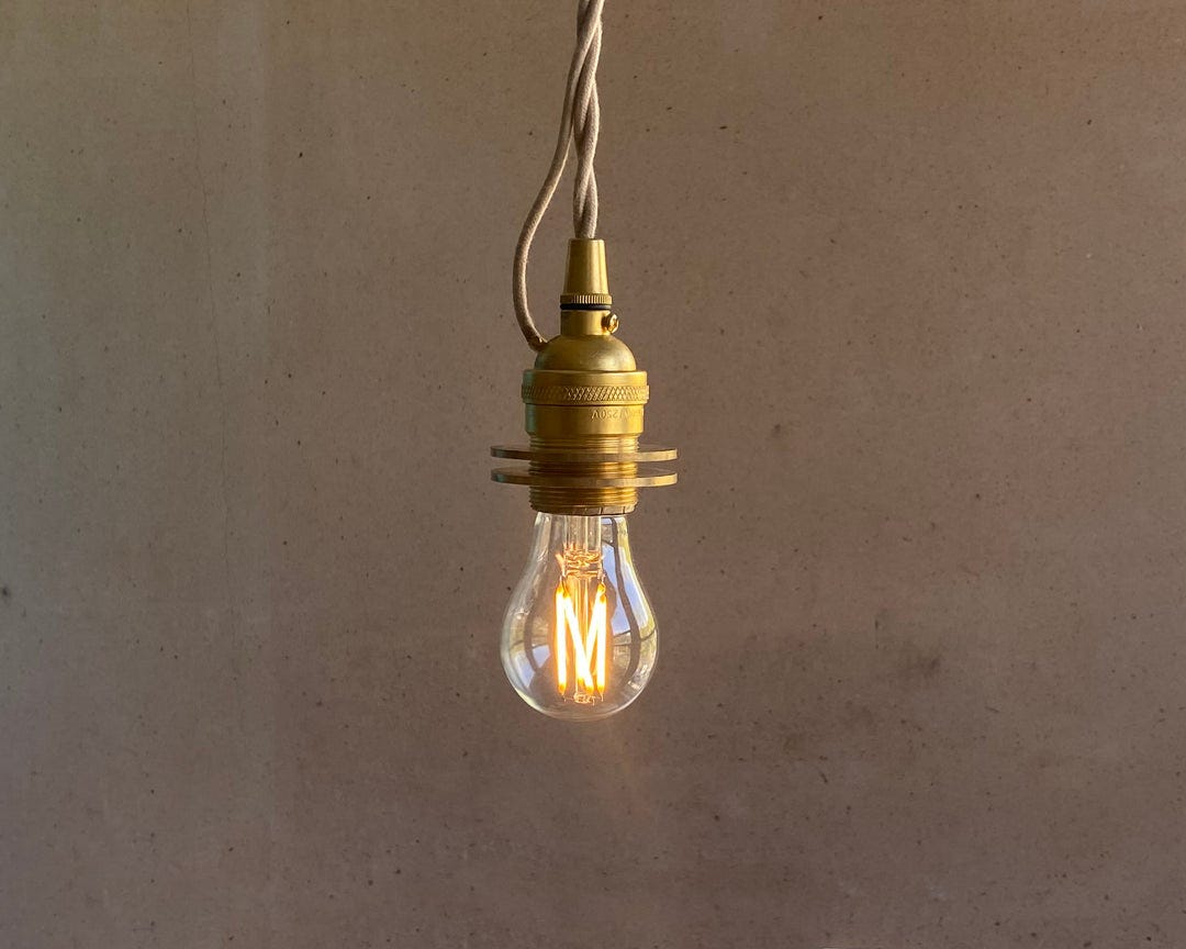 Bare Cord Pendant - Matt Alford Studio