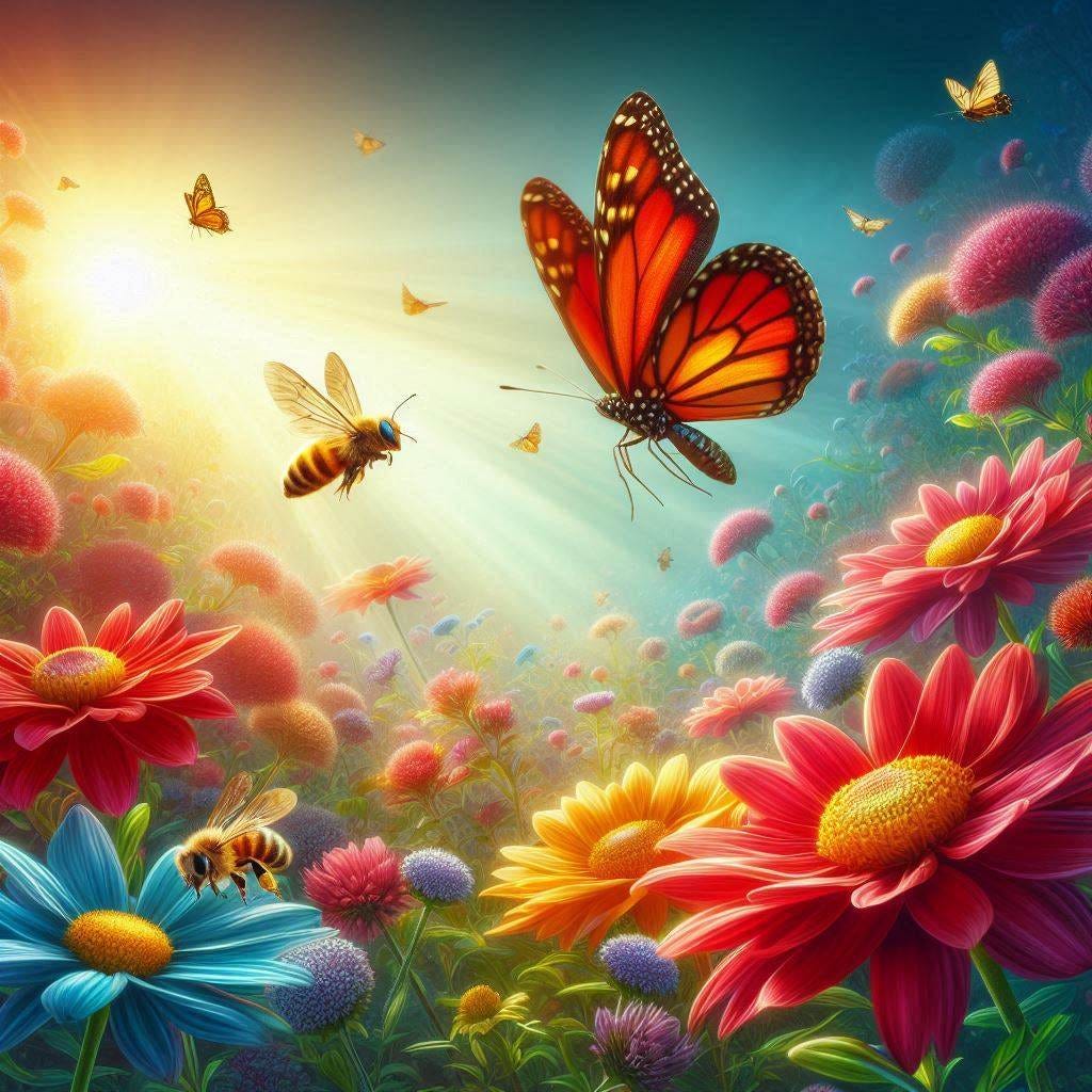 float like a butterfly and sting like a bee
