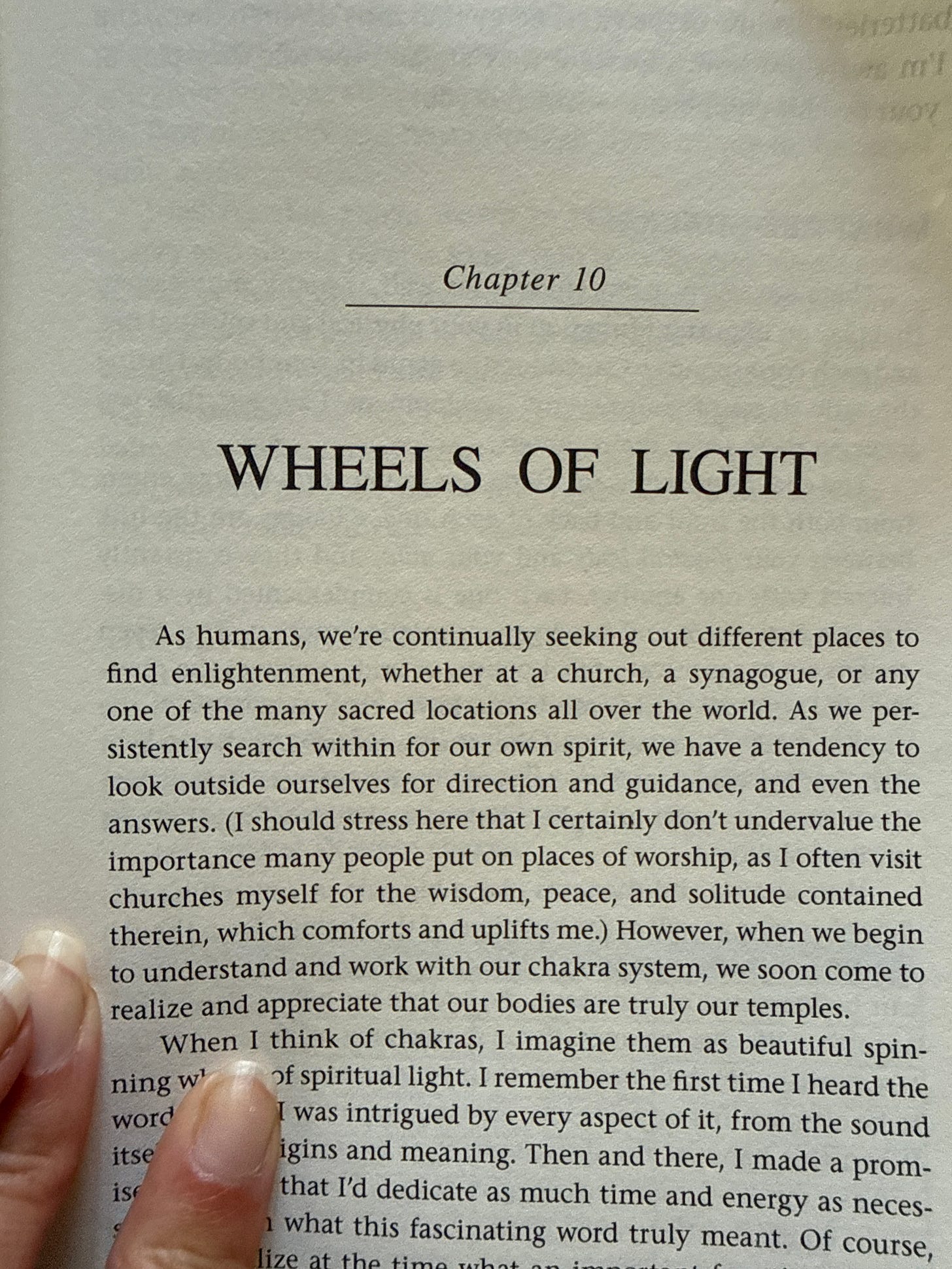 page of a book from bridging two realms by john holland