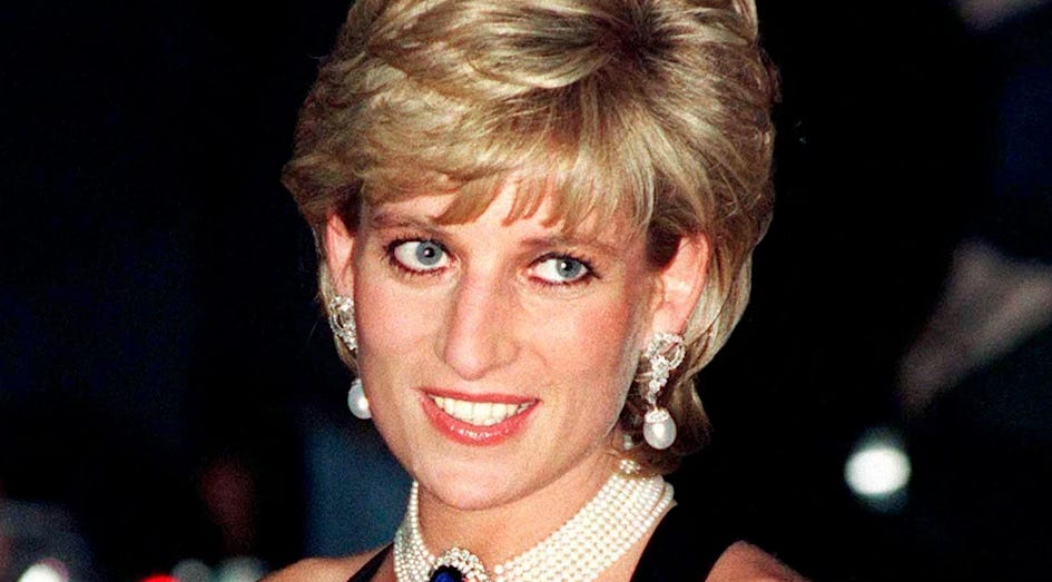 Princess Diana smiling