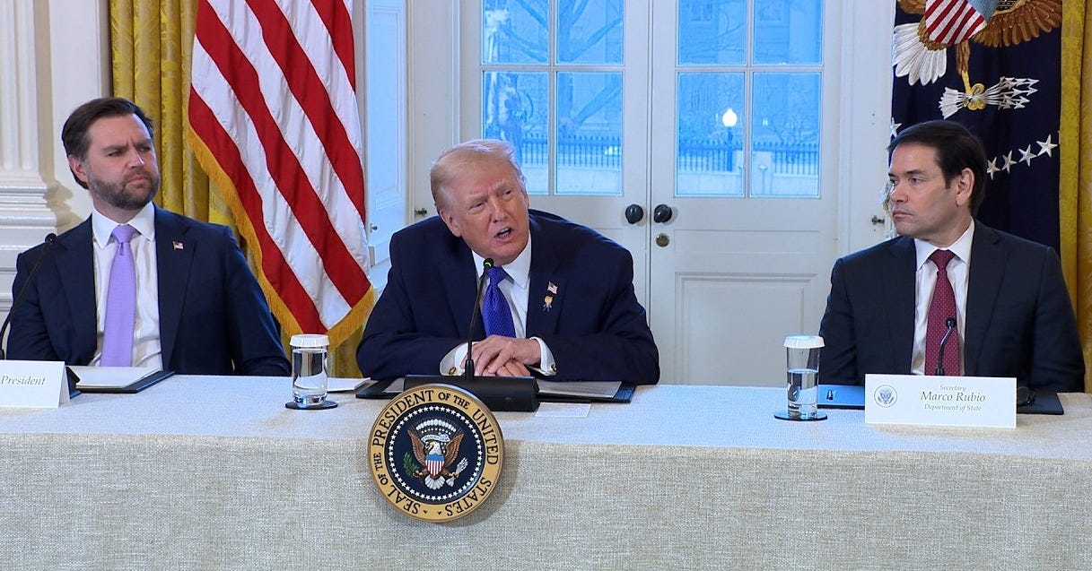 President Trump Participates in a Meeting with Oil and Gas Executives