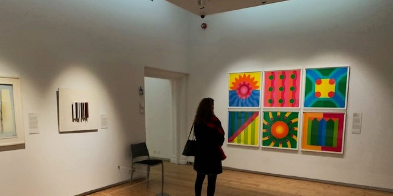 Spreading a little happiness at the Hatton Gallery