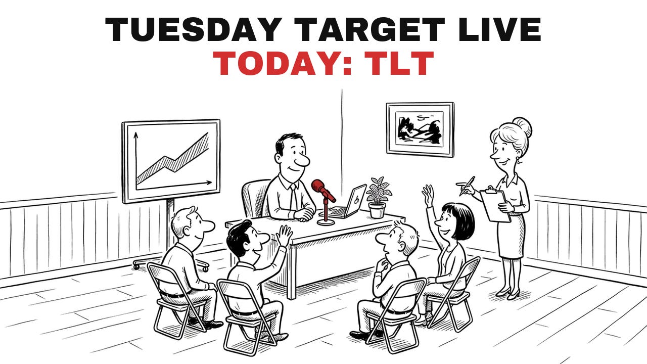 Tuesday Target Live today: TLT