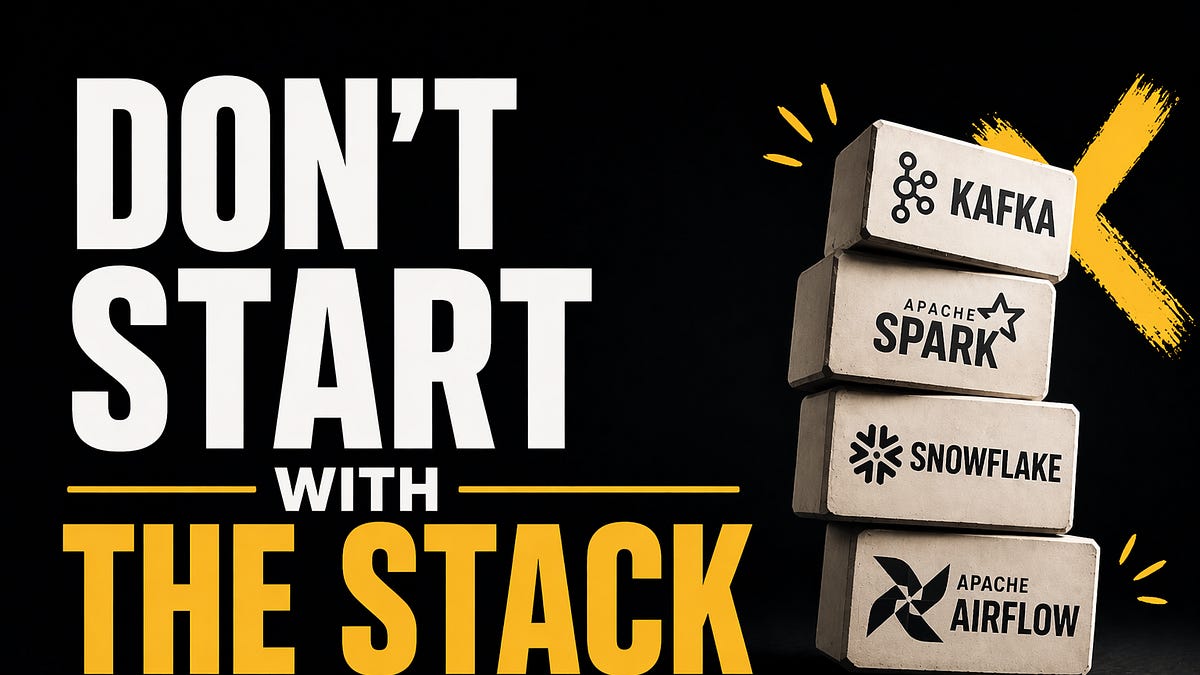 Stop Letting Tools Lead Your Platform Decisions