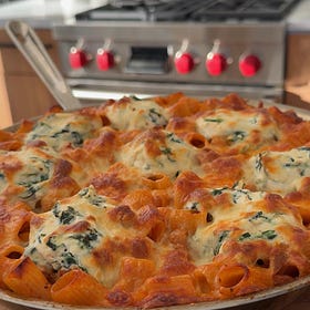 One-Skillet Baked Ziti