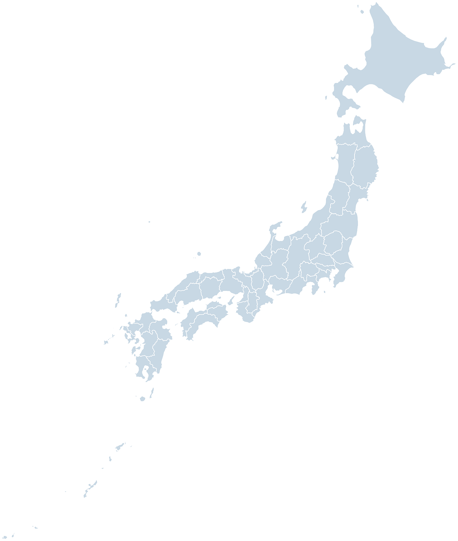 Japan SVG map