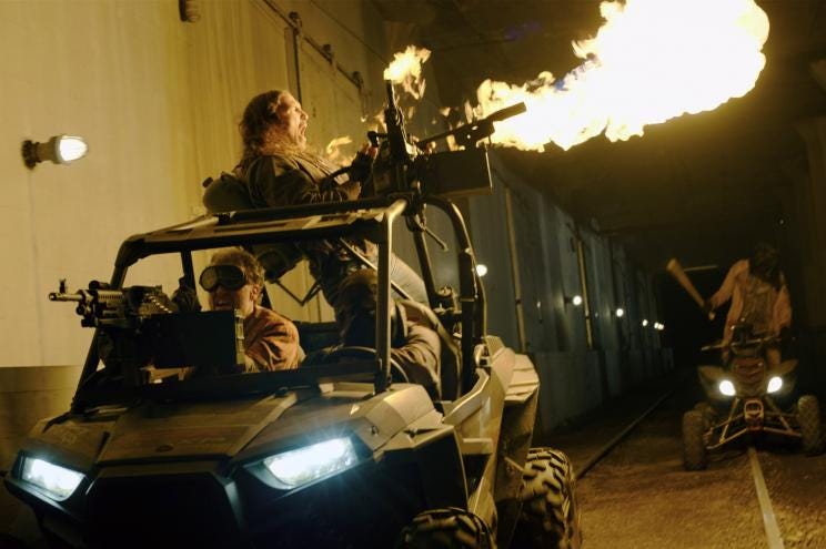 A scene from the cult horror film "The Purge," in which citizens are allowed to commit any crime for one night each year. A new Illinois law eliminating cash bails threatens to turn the state into a real-life version of the flick. A scene from the cult horror film "The Purge," in which citizens are allowed to commit any crime for one night each year. A new Illinois law eliminating cash bails threatens to turn the state into a real-life version of the flick.