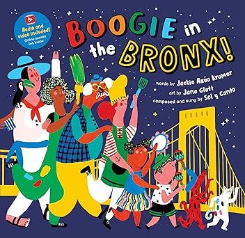 Boogie in the Bronx book cover Boogie in the Bronx book cover
