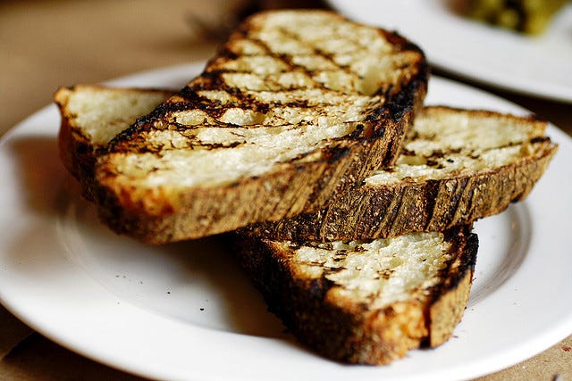 Toppings for Grilled Bread Are a Breeze