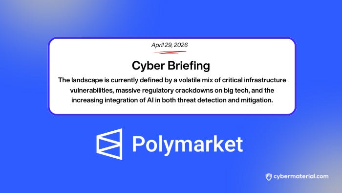 Cyber Briefing – April 29, 2026 – CyberMaterial