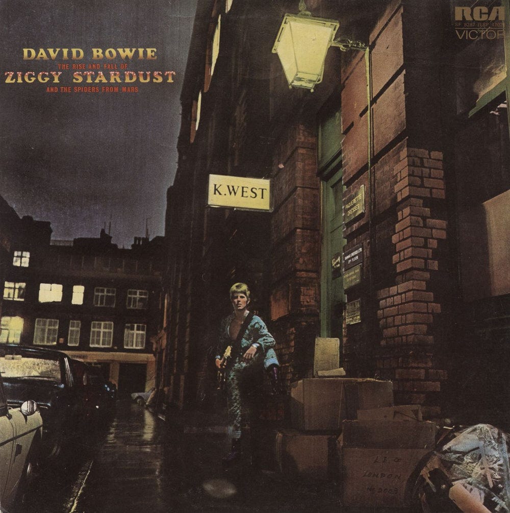 David Bowie The Rise And Fall Of Ziggy Stardust - 1st - 1E - VG UK Vin —  RareVinyl.com
