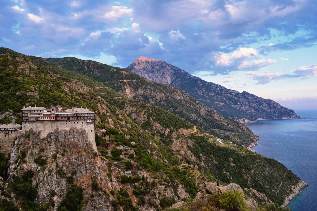 monasteries of mount athos