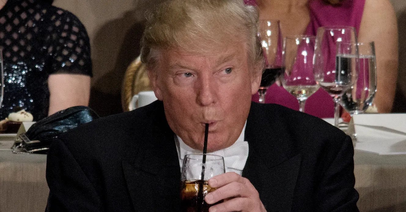 Trump thinks Diet Coke and Fanta kill cancer, Dr Oz says