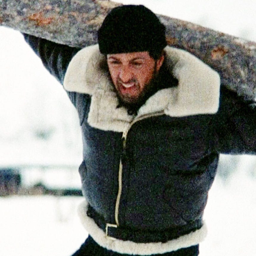 These Bodybuilders Recreated the Iconic Rocky IV Training Montage