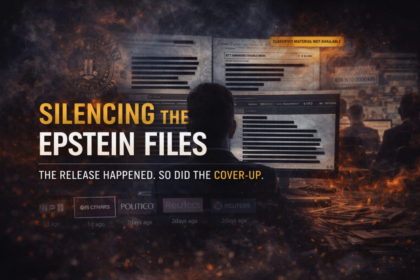 Silencing the Epstein Files - MAGA Cult Slayer’s Substack