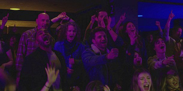 Keegan Allen singing hard along with Kansas Carry On concert. Keegan Allen singing hard along with Kansas Carry On concert.