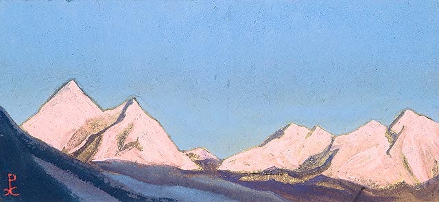 Nicolas Roerich — Himalayas (1944)