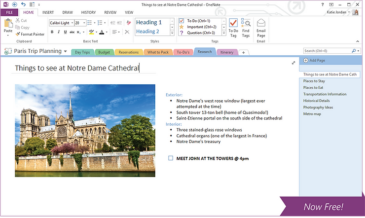 ​OneNote is een digitaal kladblok