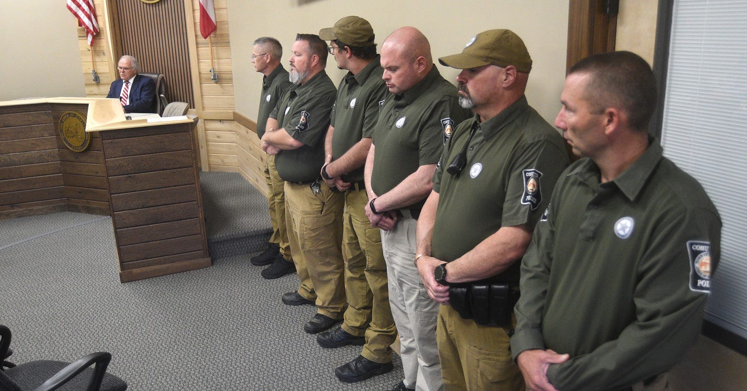POSITIVE news': Cohutta, Ga., mayor and police chief hold press conference,  show unity | Chattanooga Times Free Press