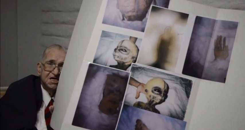 r/StrangeEarth - Lockheed scientist Boyd Bushman before his death recorded a sensational video in which he talked about his work in “Area 51,” as well as about aliens and UFOs. He presented a series of photographs of an alleged alien being