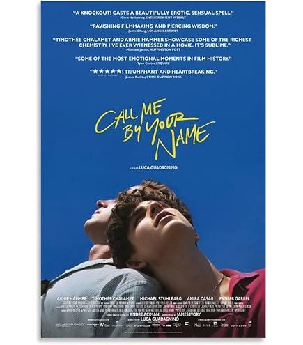 Call Me By Your Name - Poster cm. 30 X 40 : Amazon.it: Casa e cucina