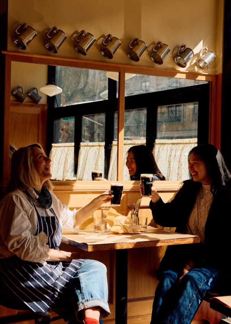 Owners Jess Shadbolt (left) and Annie Shi (right) at Dean's Owners Jess Shadbolt (left) and Annie Shi (right) at Dean's