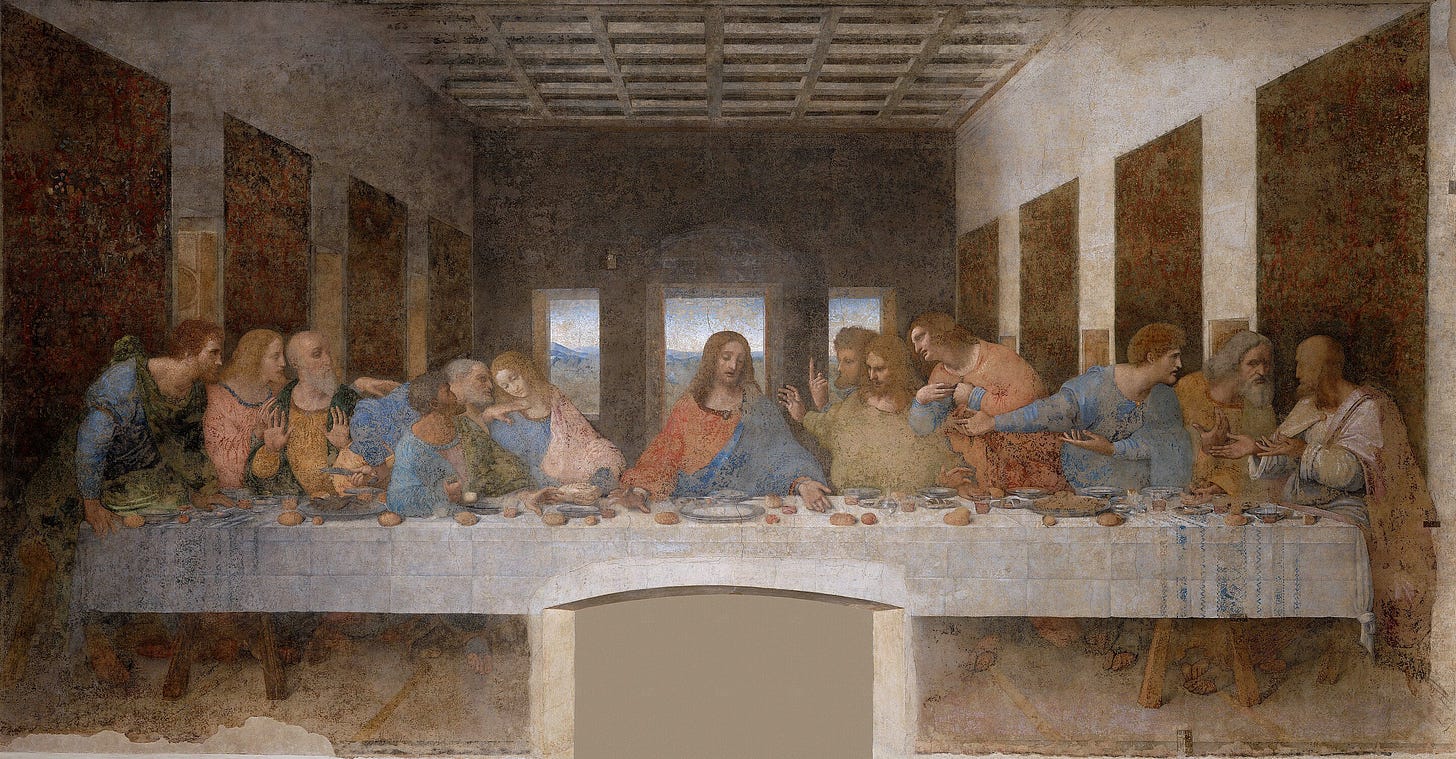 Last Supper Leonardo painting