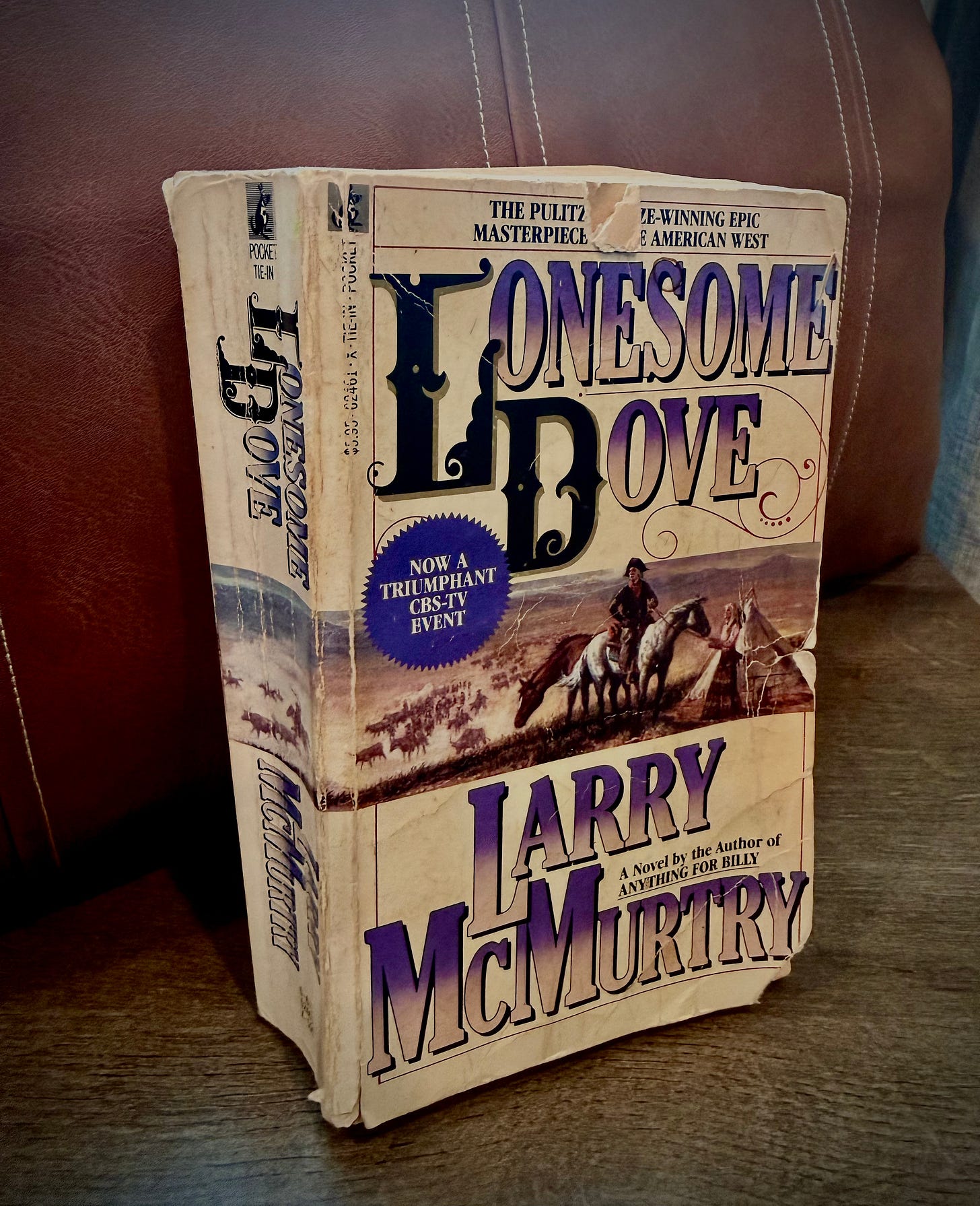 Lonesome Dove copy in bad condition