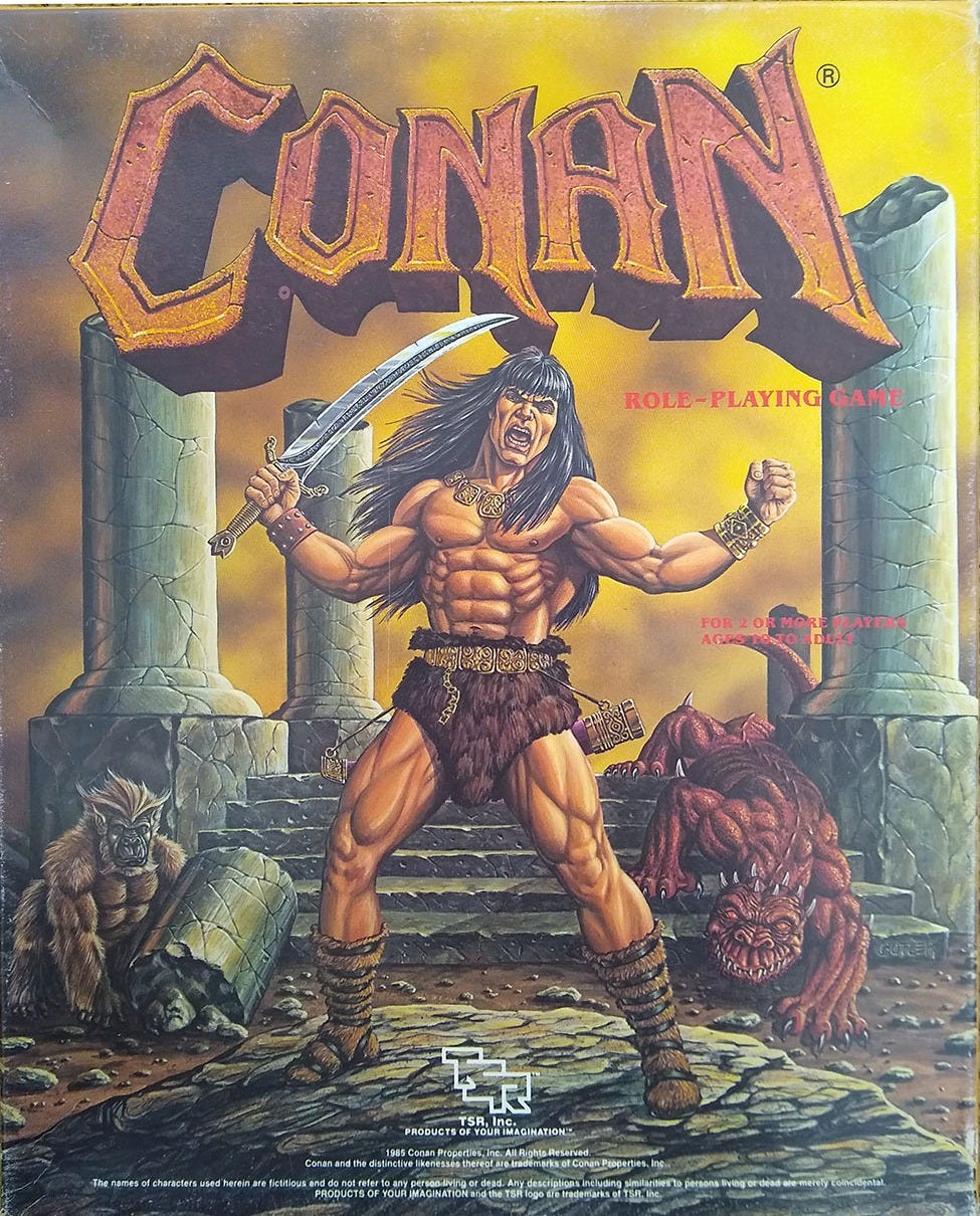 Barbarian at the Gates: Old-School Conan Role-Playing Game Boxed Set