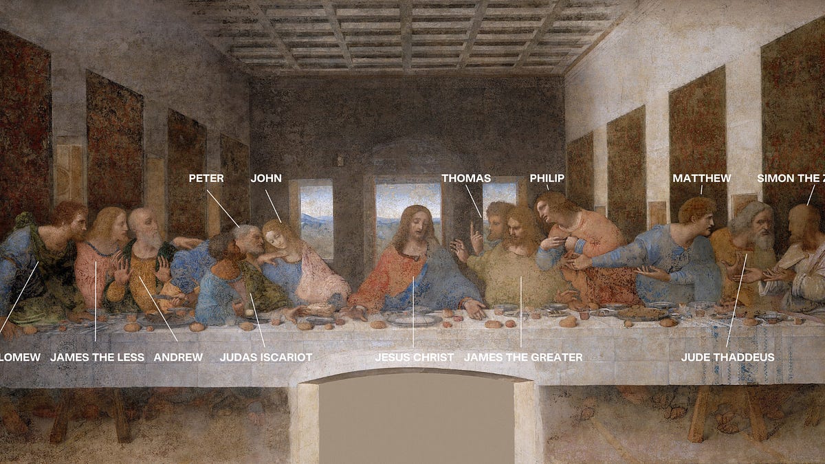 The Last Supper: Vinci's Secret Detail-by-Detail