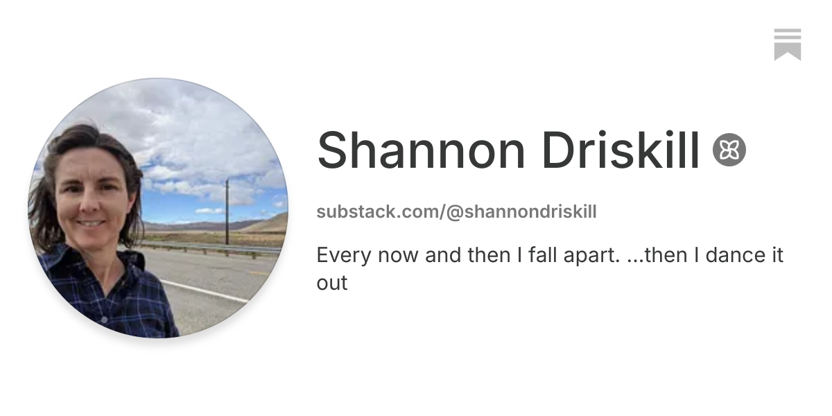 Shannon Driskill | Substack